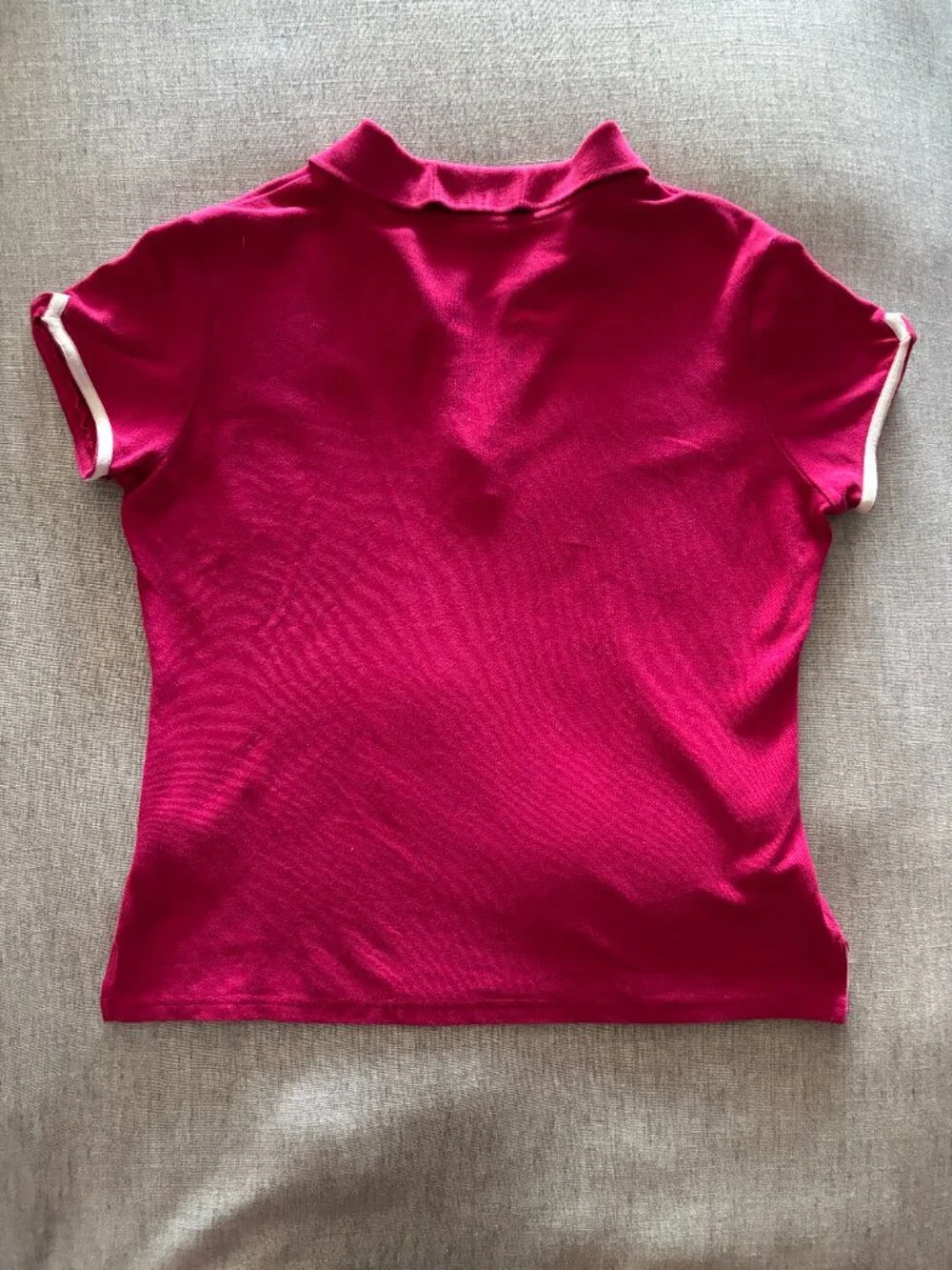 Vintage Nike Athletic Club Sportswear Collection Fuchsia Mesh White Piping Sz XL